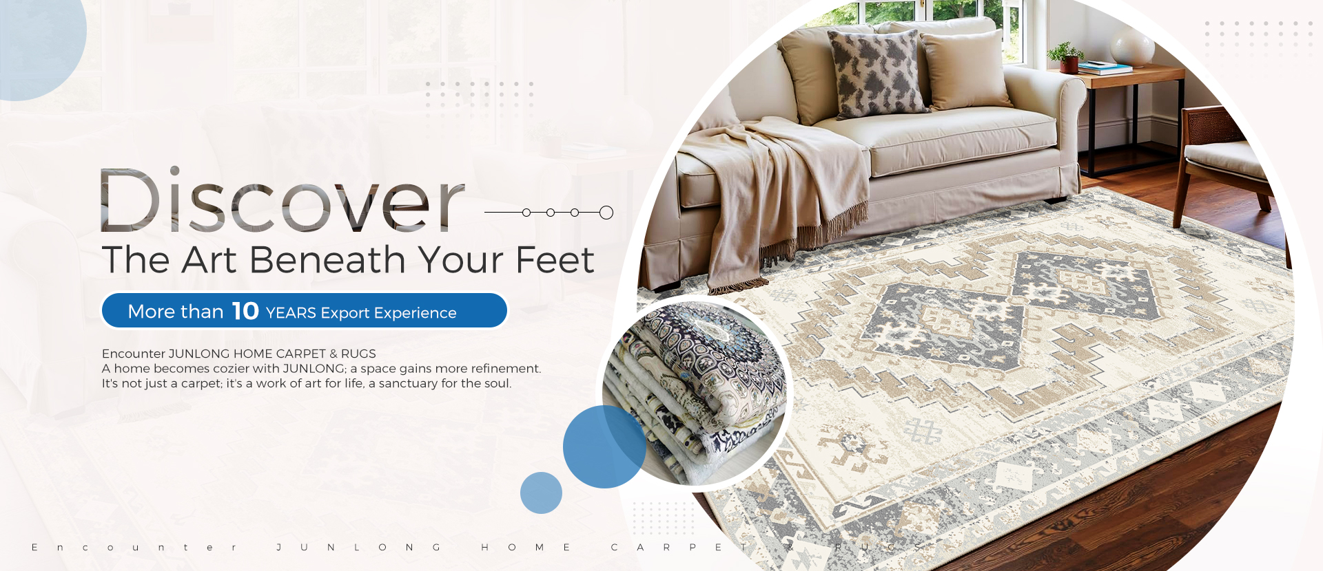 Flower Design Carpet